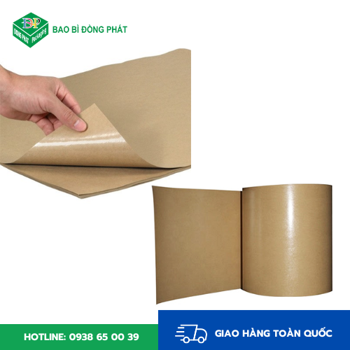 Giấy kraft cán màng