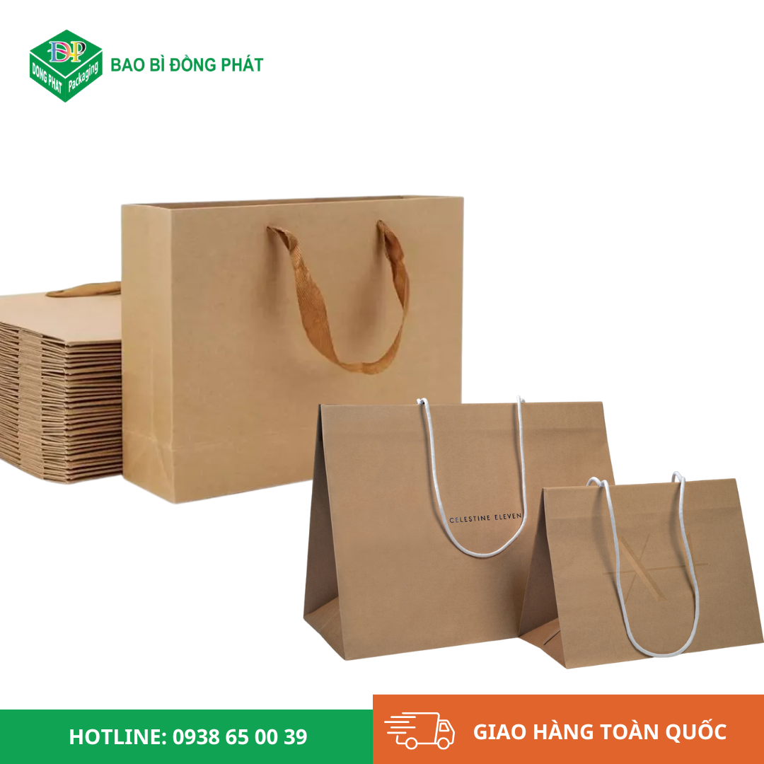 Mẫu túi giấy kraft