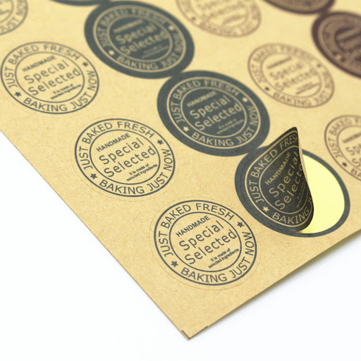 Nhãn Decal Giấy Kraft