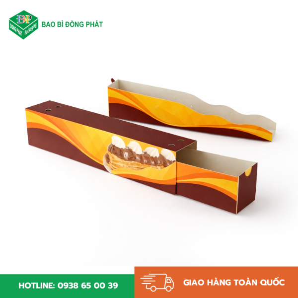 Hộp dài đựng bánh