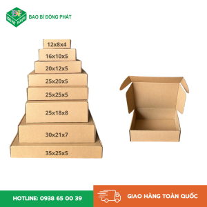 Hộp ship cod đủ size