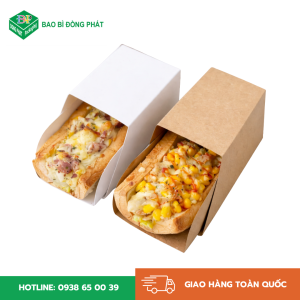 Hộp giấy dài đựng bánh