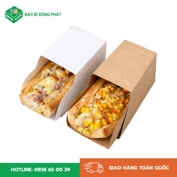 Hộp giấy dài đựng bánh