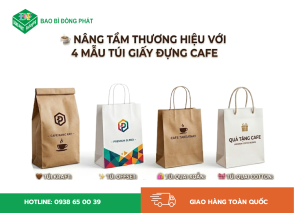 Các mẫu túi giấy đựng Cà Phê