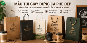 Túi giấy đựng cà phê