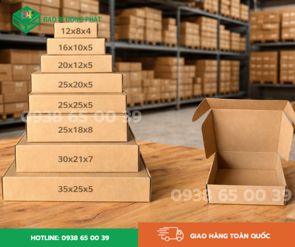 Hộp carton ship cod sẵn