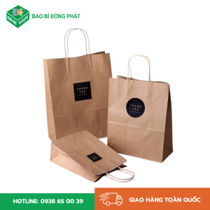 Túi giấy Kraft thời trang