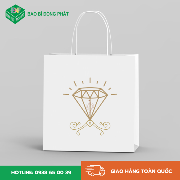 Túi giấy Kraft trang sức
